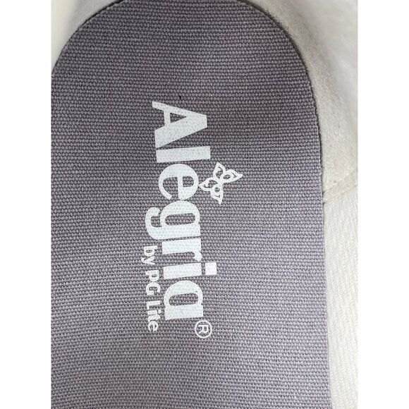 Alegria Spright sz 11 / 41 White Slip-On Shoes Non-Marking Slip Resistant Sole - Picture 3 of 10